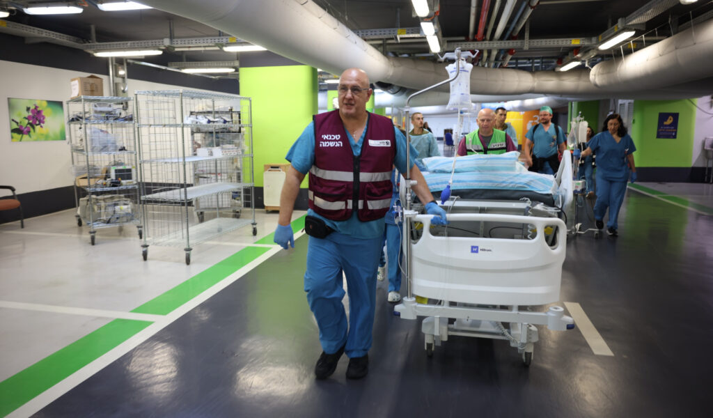 העברת חולים לתת קרקע ברמב"ם