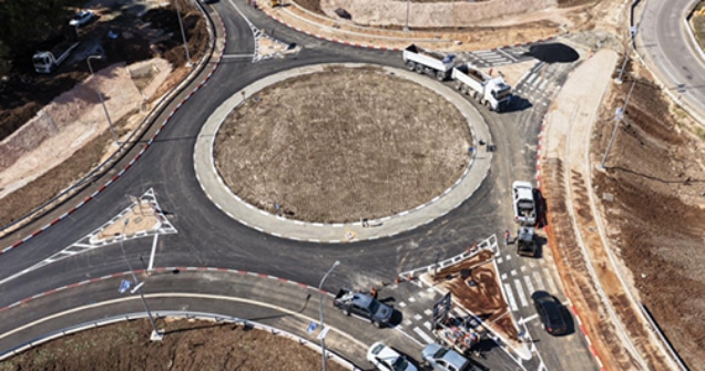 רכבת ישראל חנכה הפרדה כביש-מסילת ברזל בחצרות יסף