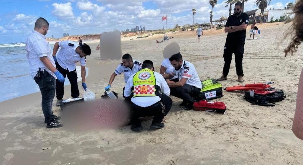 מכמורת: טובע כבן 77 נמשה מהים והועבר במצב אנוש