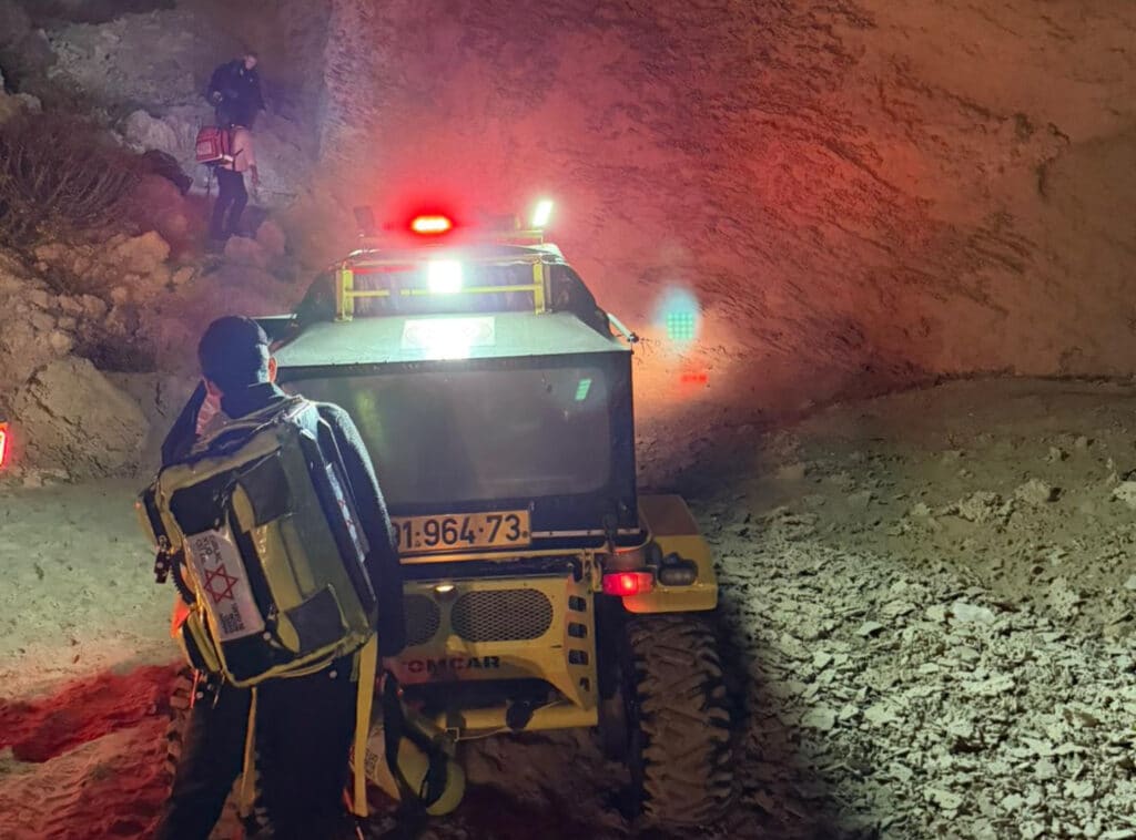 רוכב אופניים נהרג לאחר שנפל מצוק בגובה 35 מ' בשמורת ים גדור באולגה