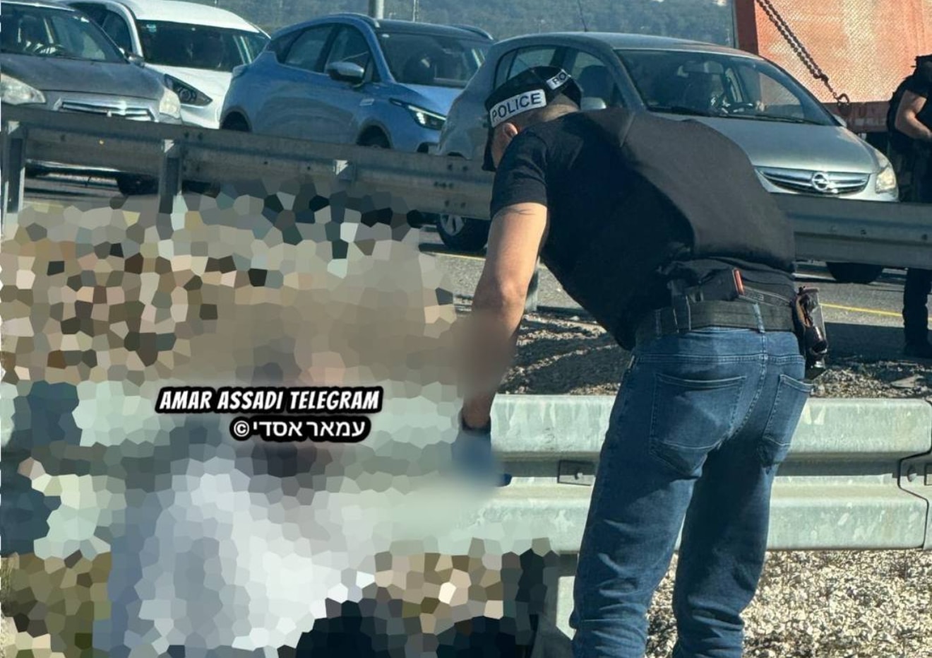 חבר בחוליית חיסול בדרכה לביצוע רצח נורה לאחר שפגע בשוטר